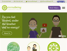 Tablet Screenshot of eternalbeing.co.uk